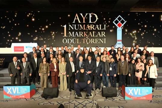 “1 Numaralı Markalar” ödülleri sahiplerini buldu