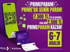 Primemall Gaziantep’ten ziyaretçilerine 2.500 TL anında kazanç fırsatı
