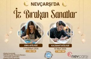 Nevçarşı AVM’de “İz Bırakan Sanatlar”