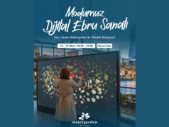 Watergarden AVM’de dijital ebru sanatı deneyimi