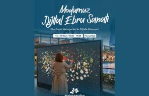 Watergarden AVM’de dijital ebru sanatı deneyimi