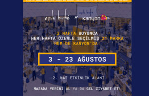 Kanyon’un 20. yılına özel “Açık Bufé” pop-up market deneyimi başlıyor