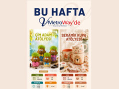 Çocuklar için hafta sonu eğlencesinin adresi V Metroway AVM oldu