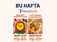 V Metroway AVM’de hafta sonu çocuk atölyeleri devam ediyor